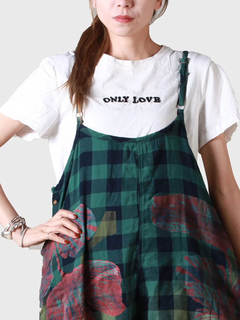 Keep Your Dream Save Cotton Loose Jumpsuit - Image 4