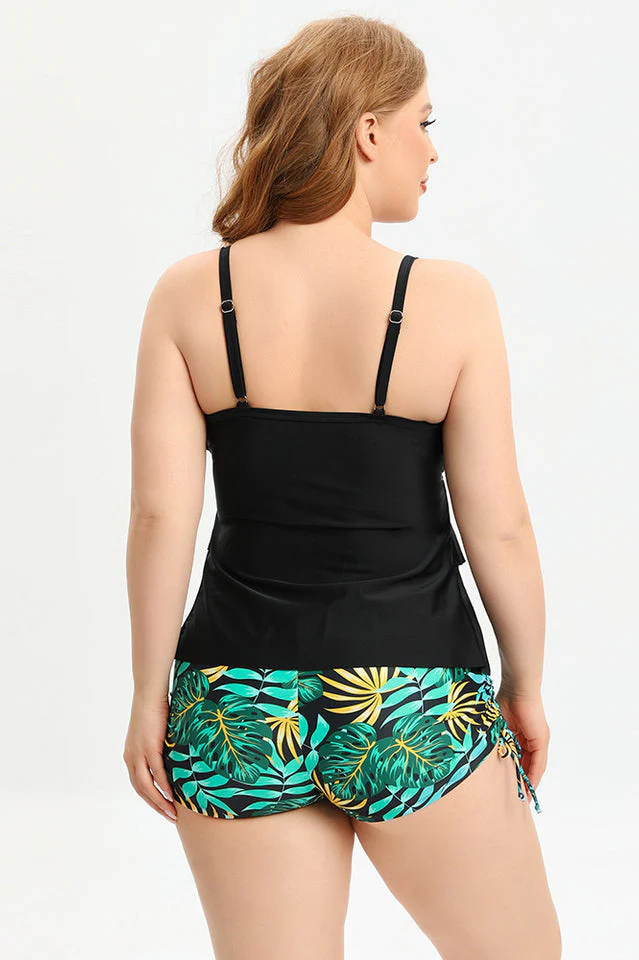 (L-5XL) Plus Size Tankini Swimsuit - Image 10