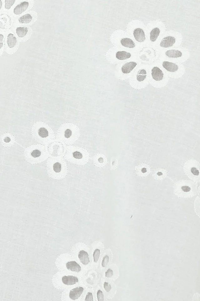 Lace Floral Hollow Out Mini Dress - Image 19