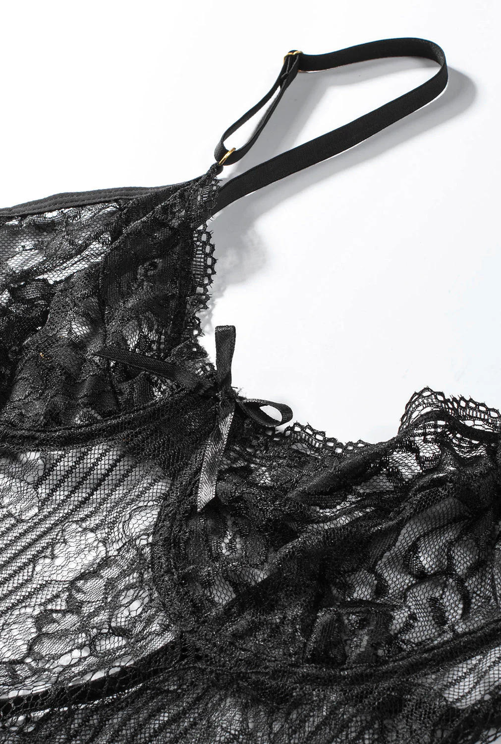 Lace Lingerie Slip Dress - Image 20