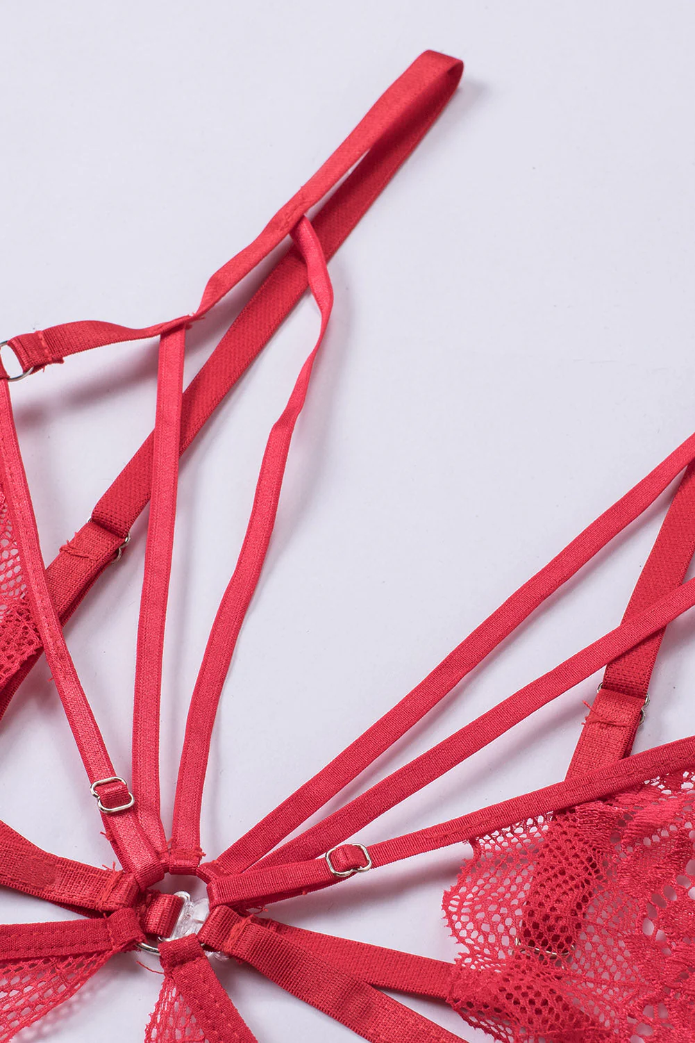 Lace Open Back Two-Piece Bralette Set - Image 23