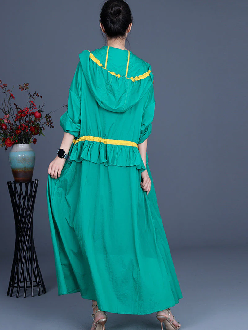 Lasted So Long Hooded Dress - Image 5
