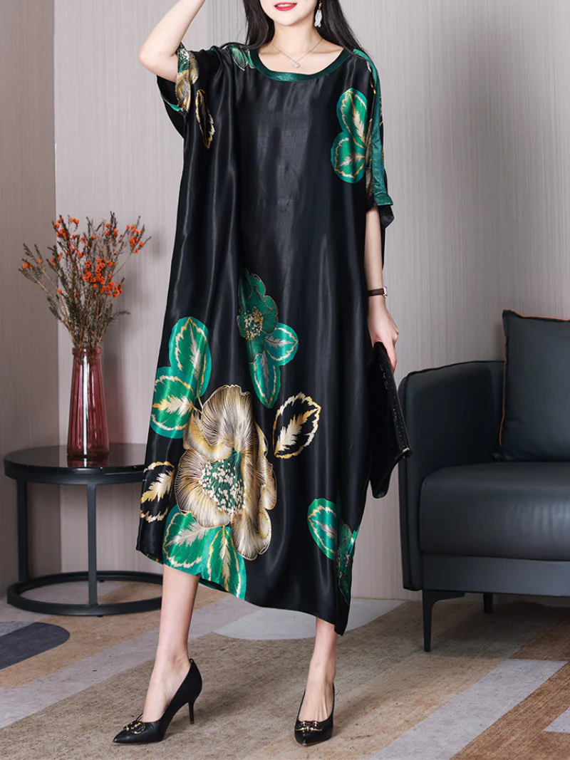 Light Up Your Day Loose A-line Dress - Image 4