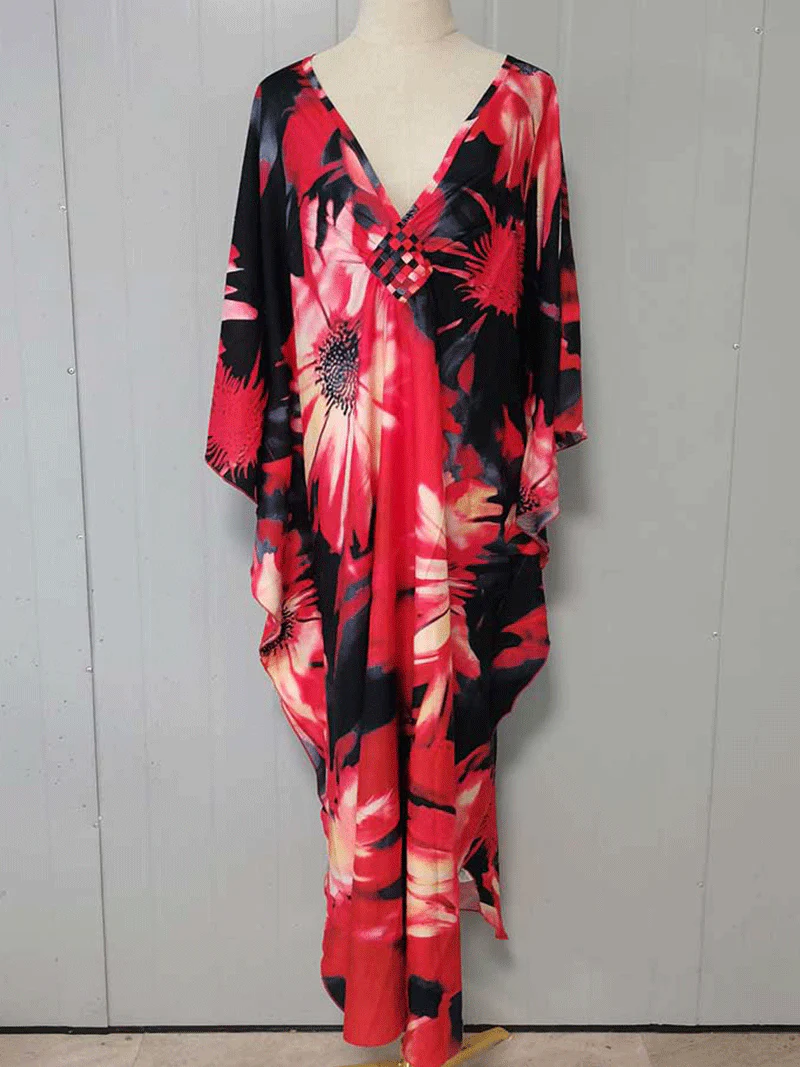 Loose Your Dream Printed Kaftan Dress - Image 5