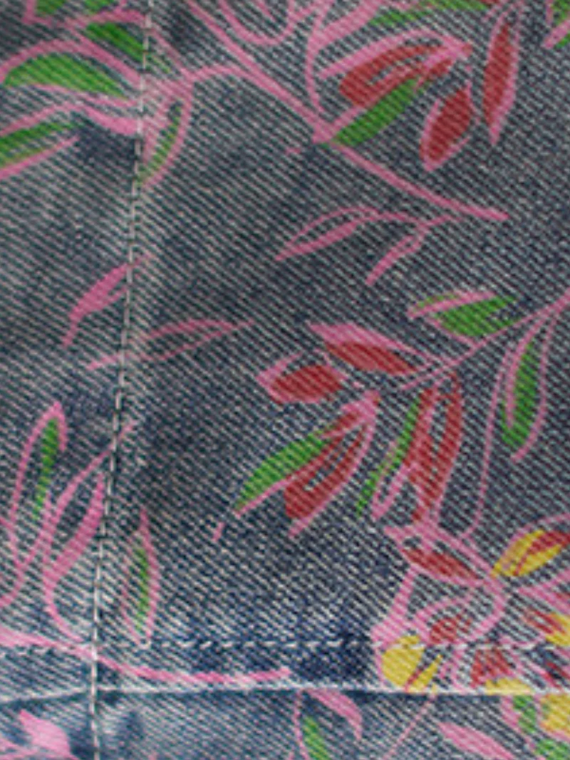 Love Yourself Denim High Waist Short Dungarees - Image 5