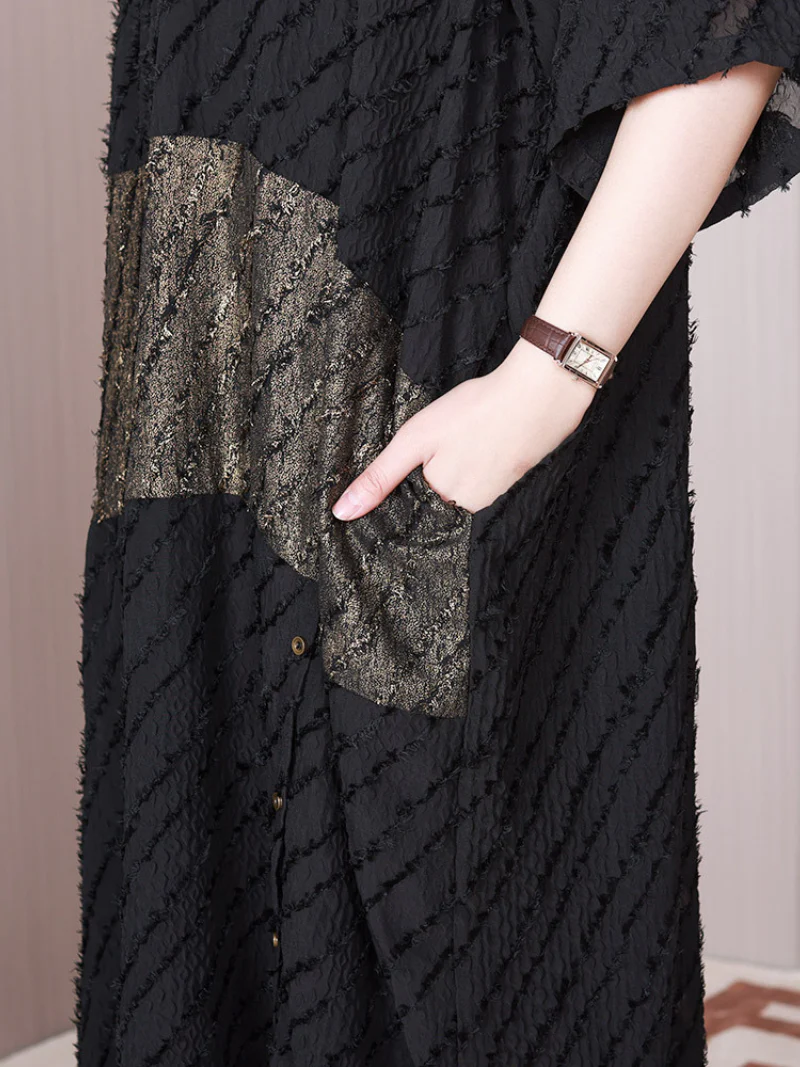 Love Yourself Round Neck A-line Dress - Image 2