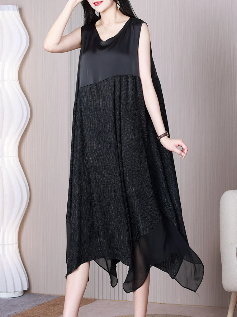 Love Yourself V-neck A-line Dress - Image 2