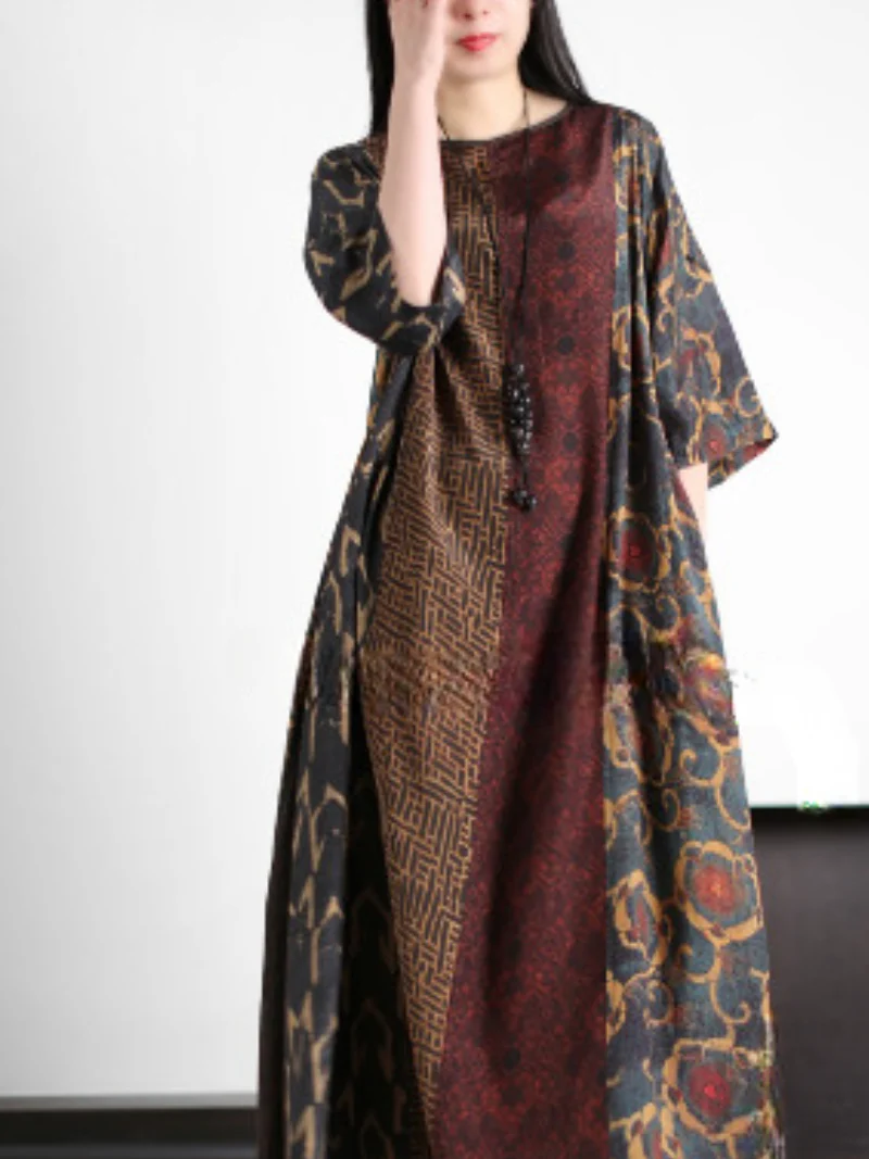 Lovely Soul Round Neck A-line Dress - Image 2