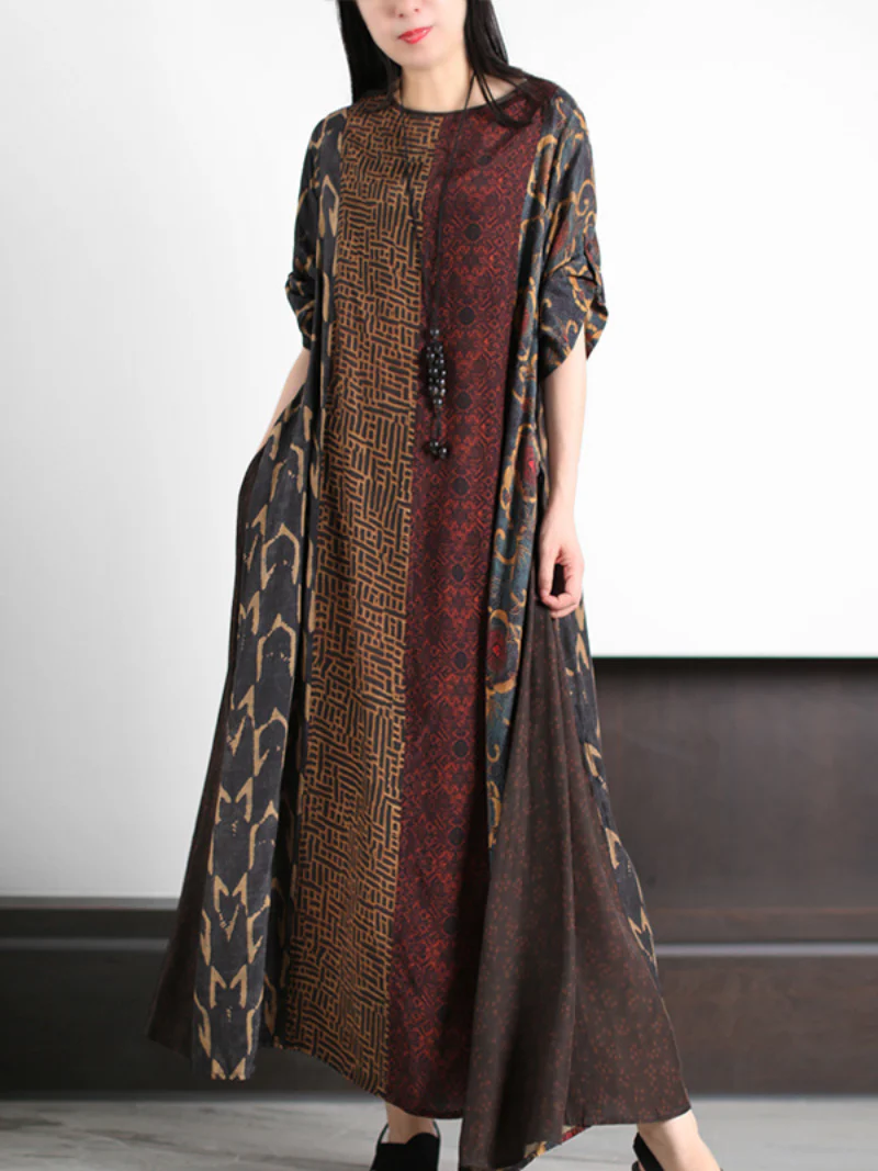 Lovely Soul Round Neck A-line Dress - Image 3