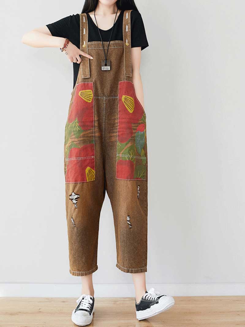 Made your whole Year Denim Overall Dungarees - Image 11
