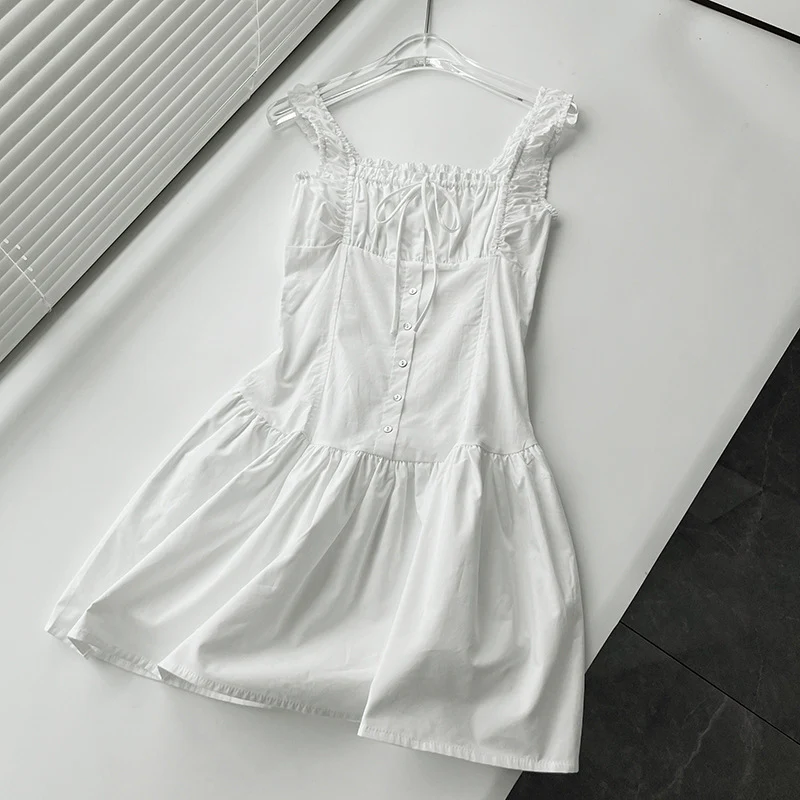 Maribel Broderie Corset Mini Dress - Image 9