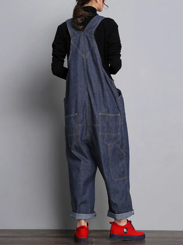 Marshall Denim Overalls Dungaree - Image 2