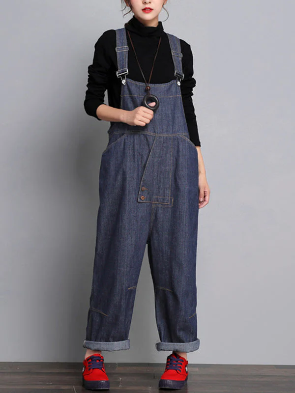 Marshall Denim Overalls Dungaree - Image 3