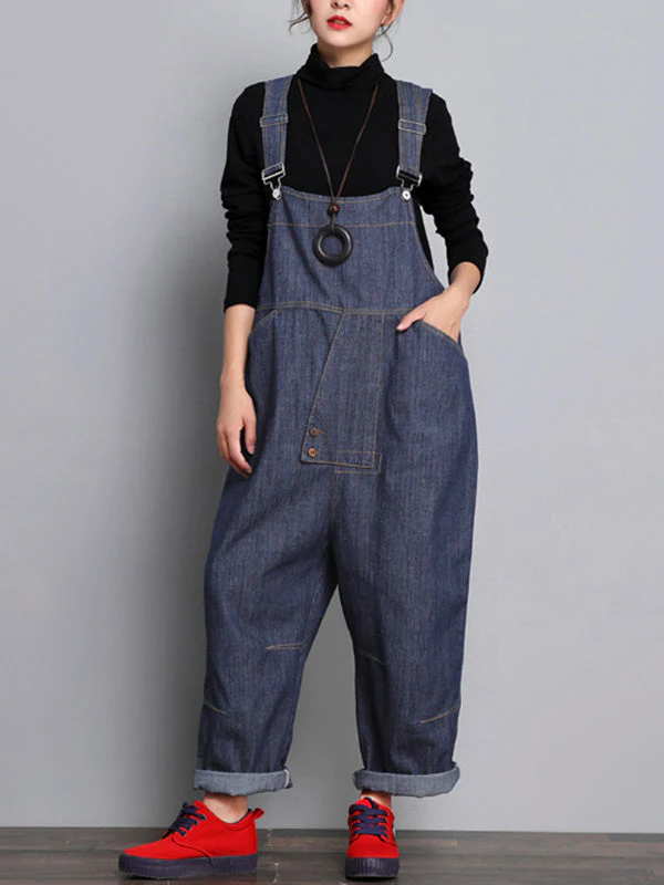Marshall Denim Overalls Dungaree - Image 4