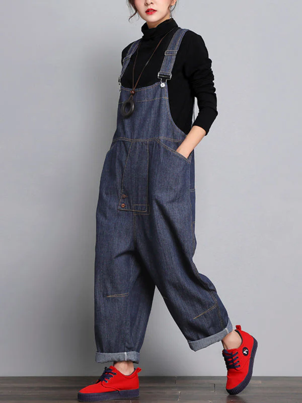 Marshall Denim Overalls Dungaree - Image 5