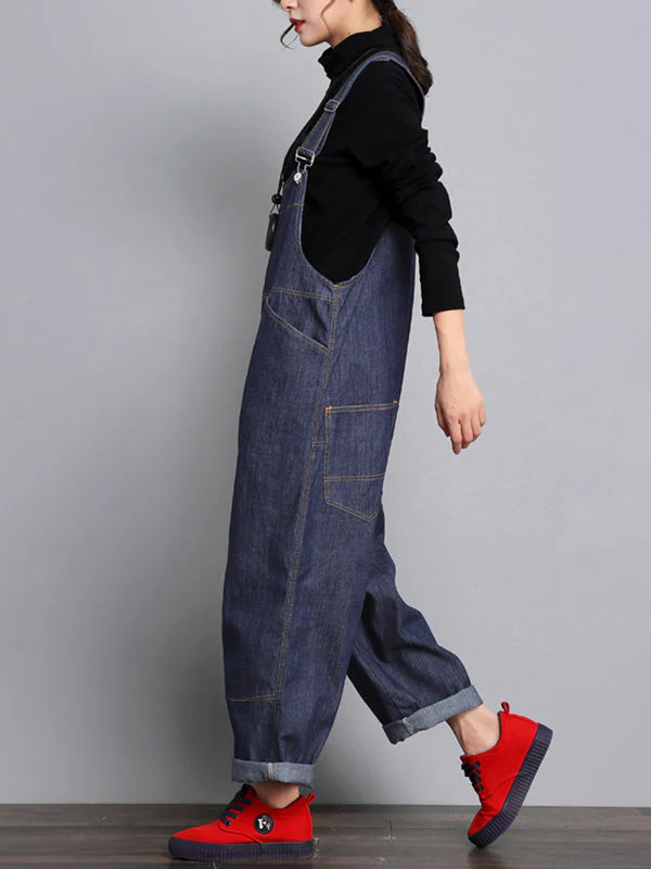 Marshall Denim Overalls Dungaree - Image 6
