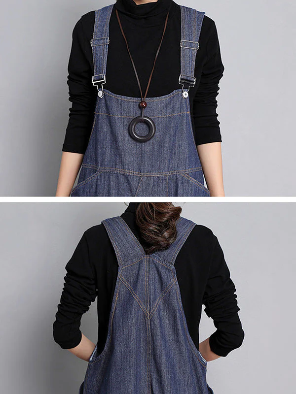 Marshall Denim Overalls Dungaree - Image 7