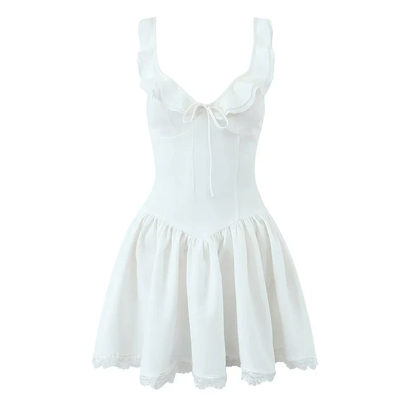 Maya White Dress