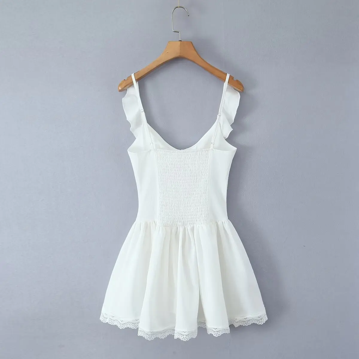 Maya White Dress - Image 3