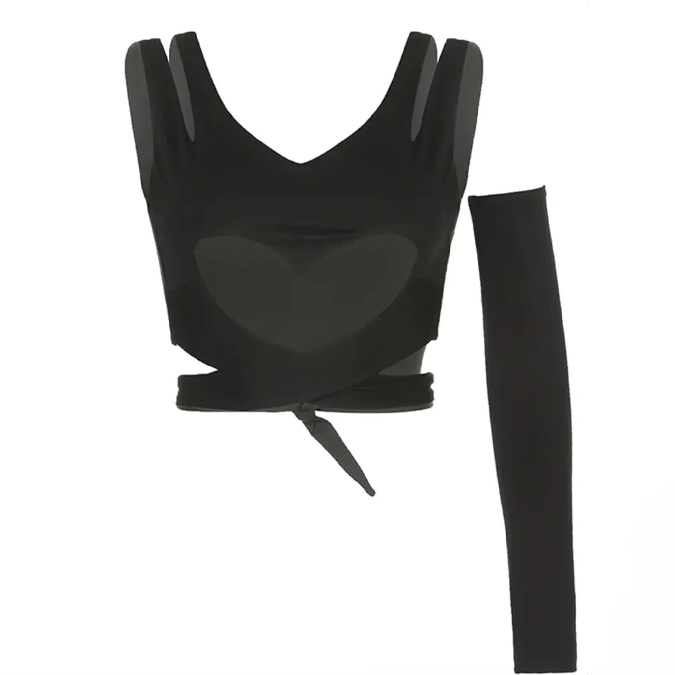 KAEKE Hollow Out CROP TOP - Image 6