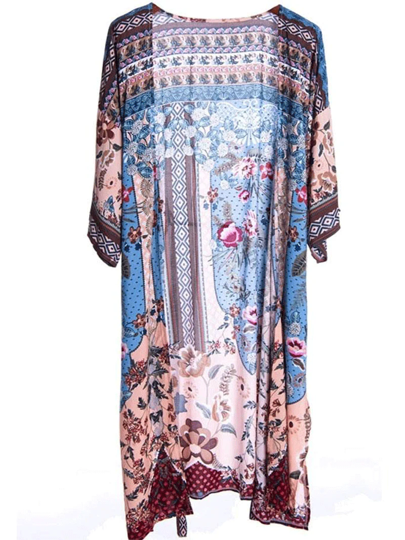 Mercury Ringer Cotton Gown Robe Kimono - Image 4