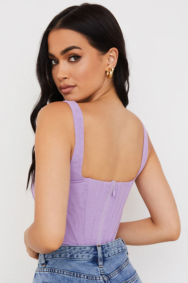 Mesh Corset Top - Image 17