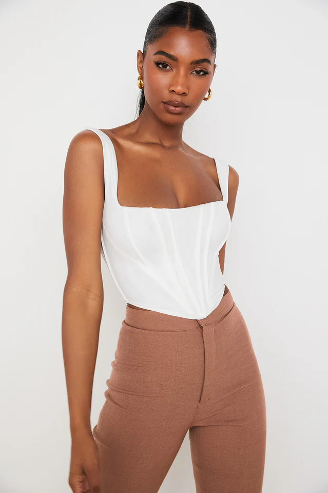 Mesh Corset Top - Image 9