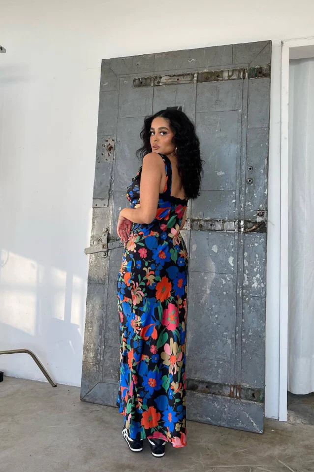 Miara Floral Sleeveless Maxi Dress - Image 11
