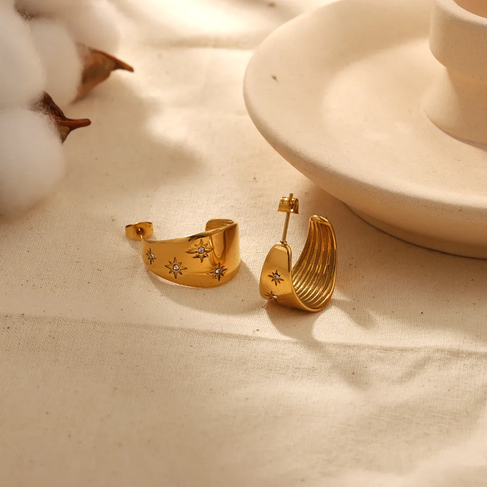 Moon Stars Earrings - Image 2