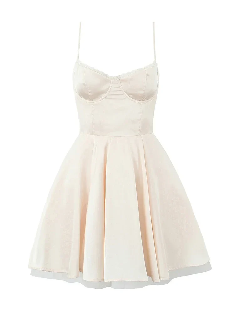Moonstruck Beige Dress