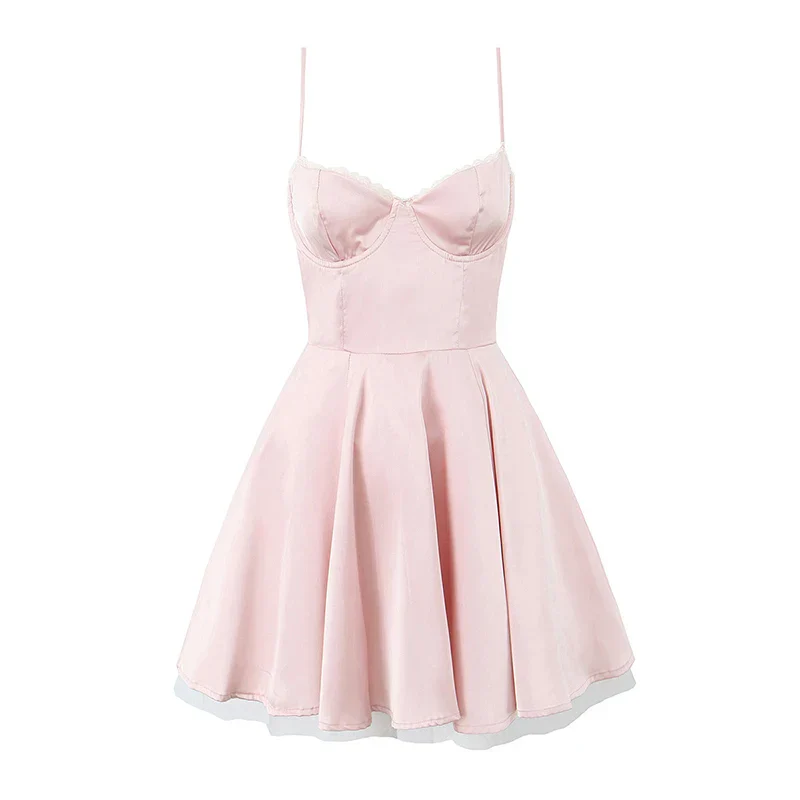 Moonstruck Pink Dress - Image 3