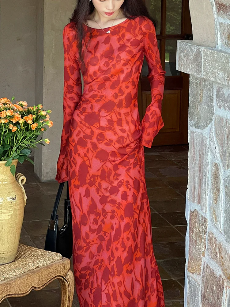 Morocco Rose Maxi Dress - Image 2