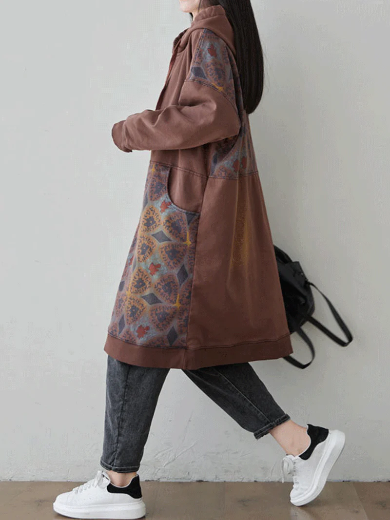 Must Be Love Hooded Sweater Midi Dress - Image 11