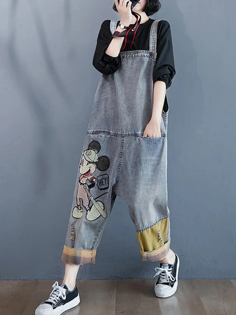 My Beating Heart Denim Overall Dungaree - Image 5