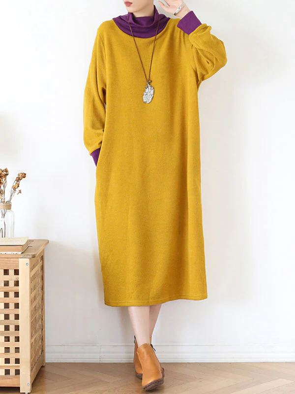 My Softer Side  High-Neck Midi Dress - Image 2