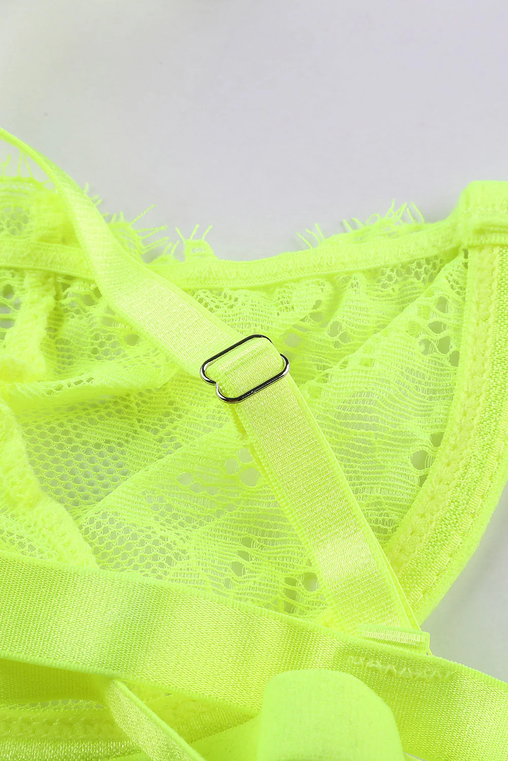 Neon Lace Balconette Bralette Lingerie Set - Image 63
