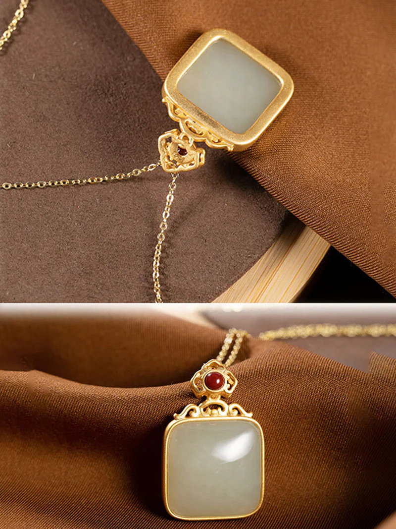 Never Say Love Jade Necklace - Image 3