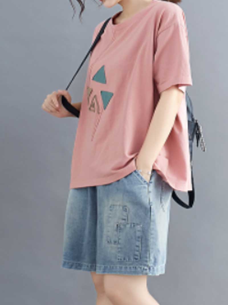 On Your Love Round Neck T-Shirt Top - Image 11
