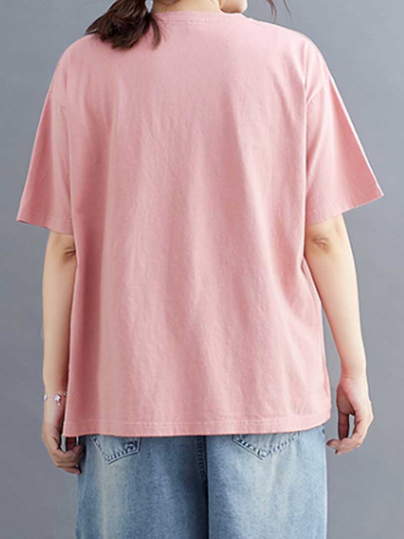 On Your Love Round Neck T-Shirt Top - Image 7