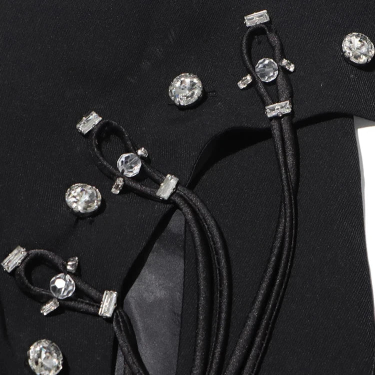 Backless Blazer with Laces - Image 9