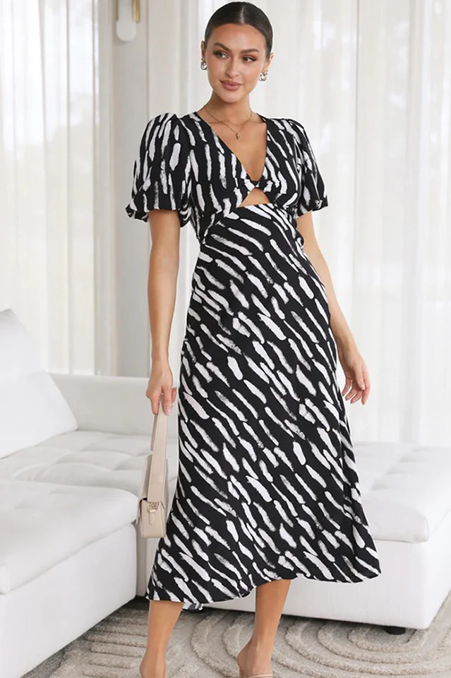 Paysley Midi Dress - Image 8