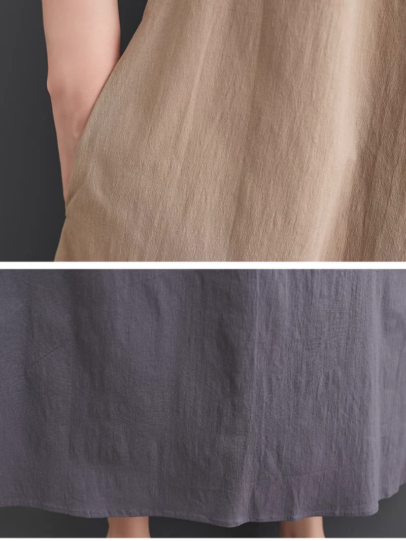 Perfect for Any Occasion Summer Loose Midi Dress - Image 4