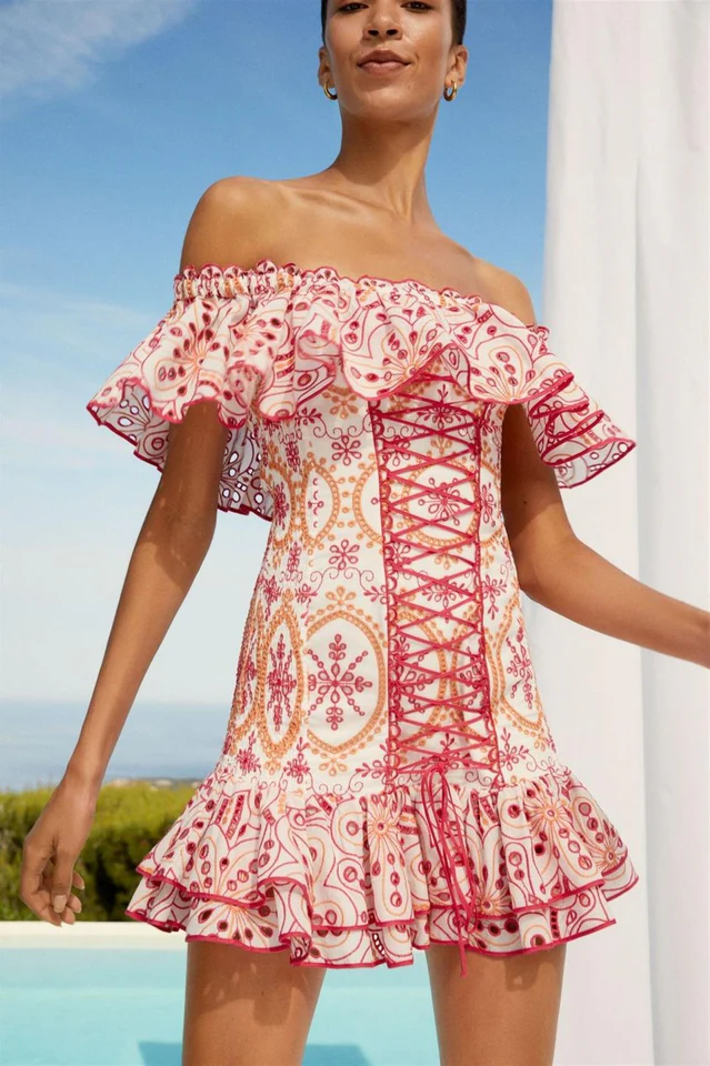 Pia Short Dress - Image 12