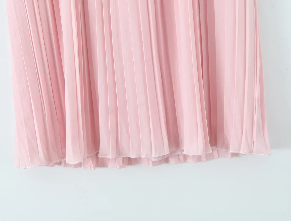 Pink Tea Dress - Image 4