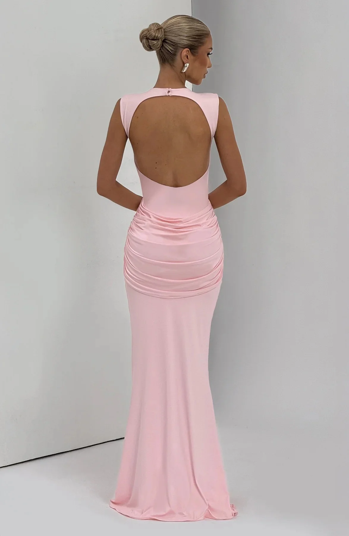 Pleated Vest Maxi Dress - Image 12