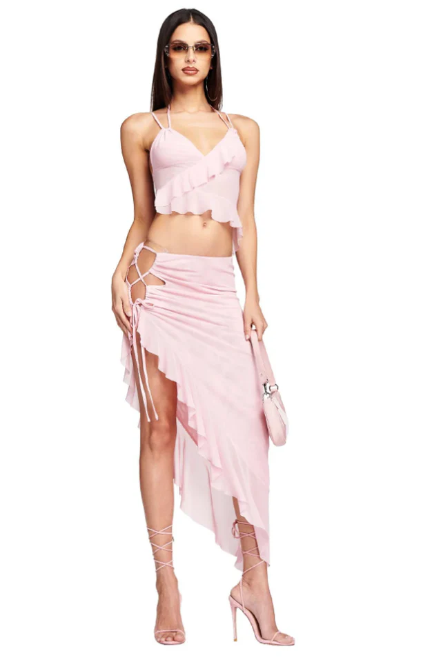 Primrose Mesh Top + Skirt Set - Image 3