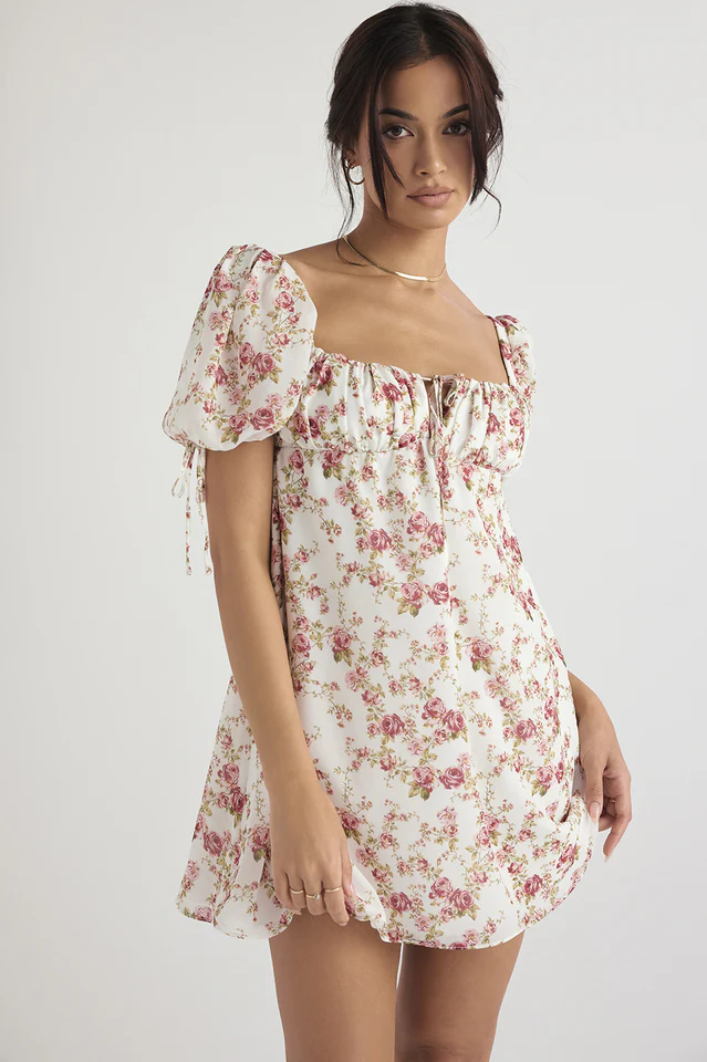 Princess Georgette Mini Dress - Image 3