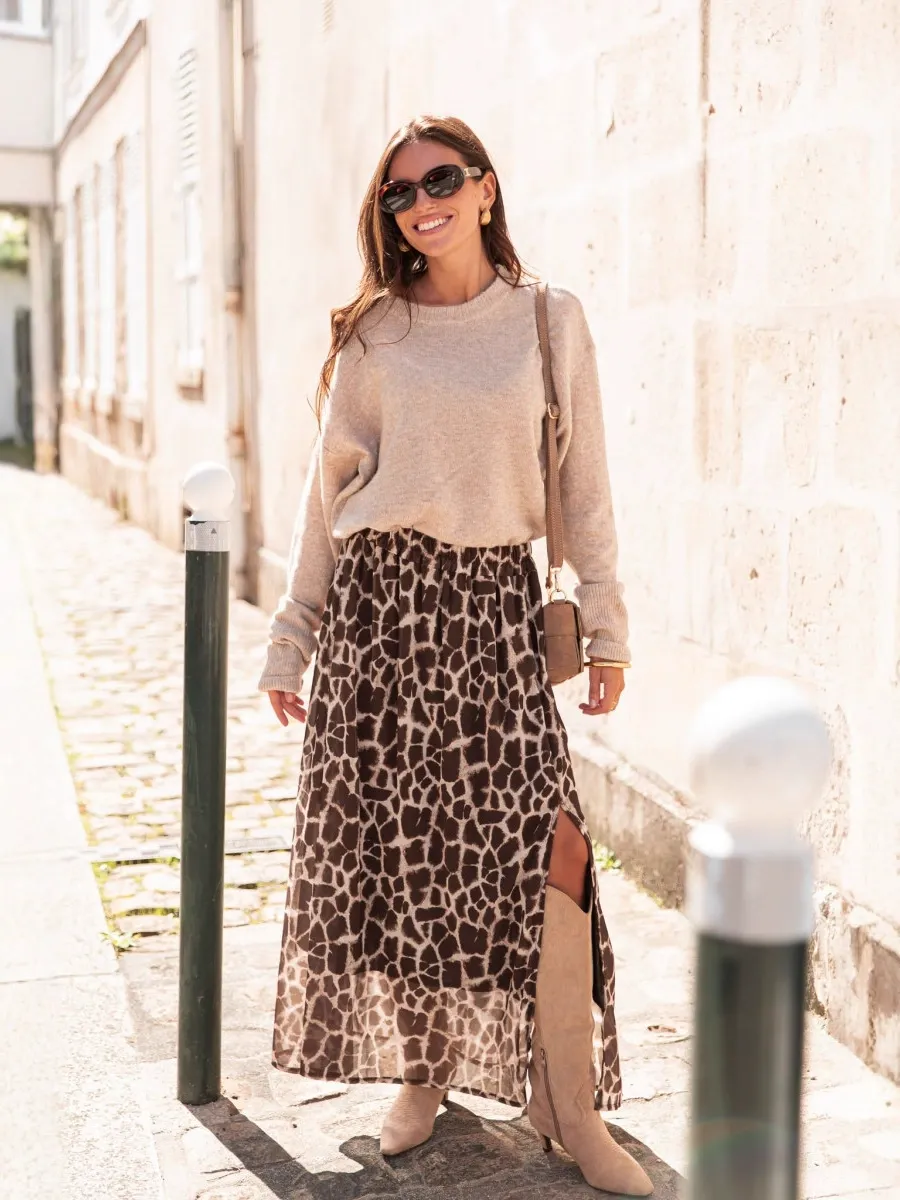 Printed Casual Mesh Dress - Image 2