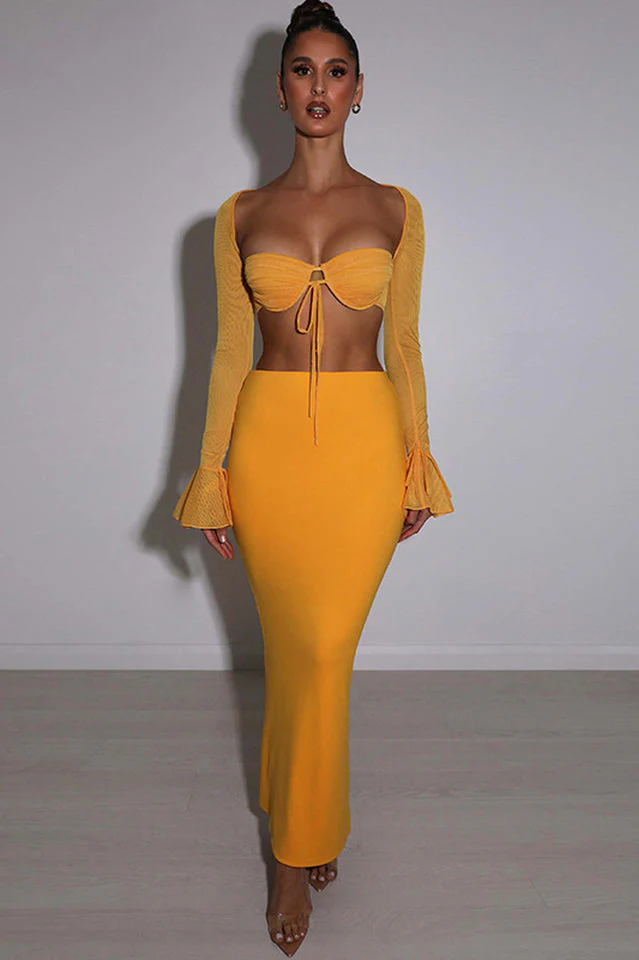 Priscilla Top + Maxi Skirt Set - Image 2