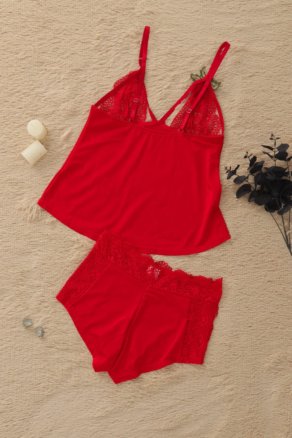 Red Beauty And The Beast Pajamas - Image 5